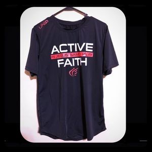 Active Faith Men’s Small Performance Shirt